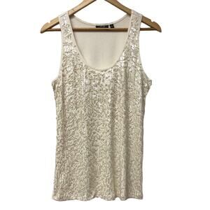 Apt 9 Top Womens Large Sequins